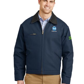 12oz Duck Cloth Work Jacket - Navy