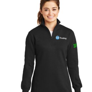 Trucking Ladies Sport-Tek 1/4 Zip Sweatshirt