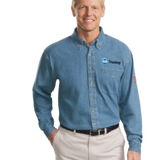 Trucking Long Sleeve Denim Shirt (Tall)