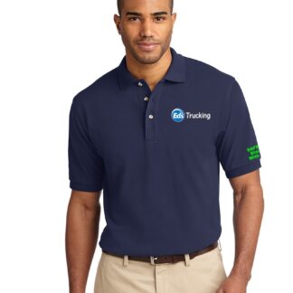 Trucking Pique Knit Sports Shirt (Tall)