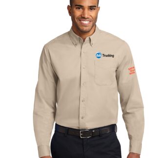 Trucking Long Sleeve Easy Care Shirt (Tall)