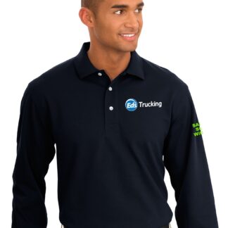 Trucking Rapid Dry Long Sleeve Polo