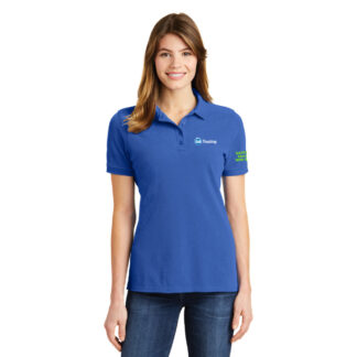 Port & Company Ladies Trucking Combed Ring Spun Pique Polo