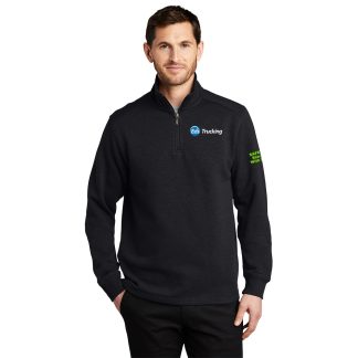 Trucking Port Authority Slub Fleece 1/4 Zip Pullover