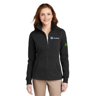 Trucking Port Authority Ladies Slub Fleece Full Zip Jacket
