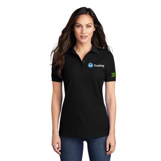 Trucking Port and Co. Ladies Core Blend Pique Polo