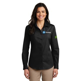 Trucking Port Authority Ladies Long Sleeve Poplin Shirt