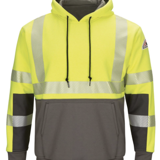 Trucking Hi-Vis FR Hooded Pullover Sweatshirt TALL